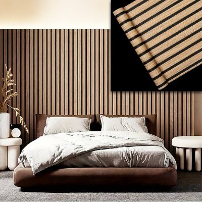 Ngjitëse muri elegante me efekt druri | LINEWALL